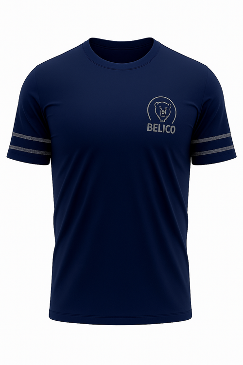 Belico Sports T-Shirt - Navy Blue